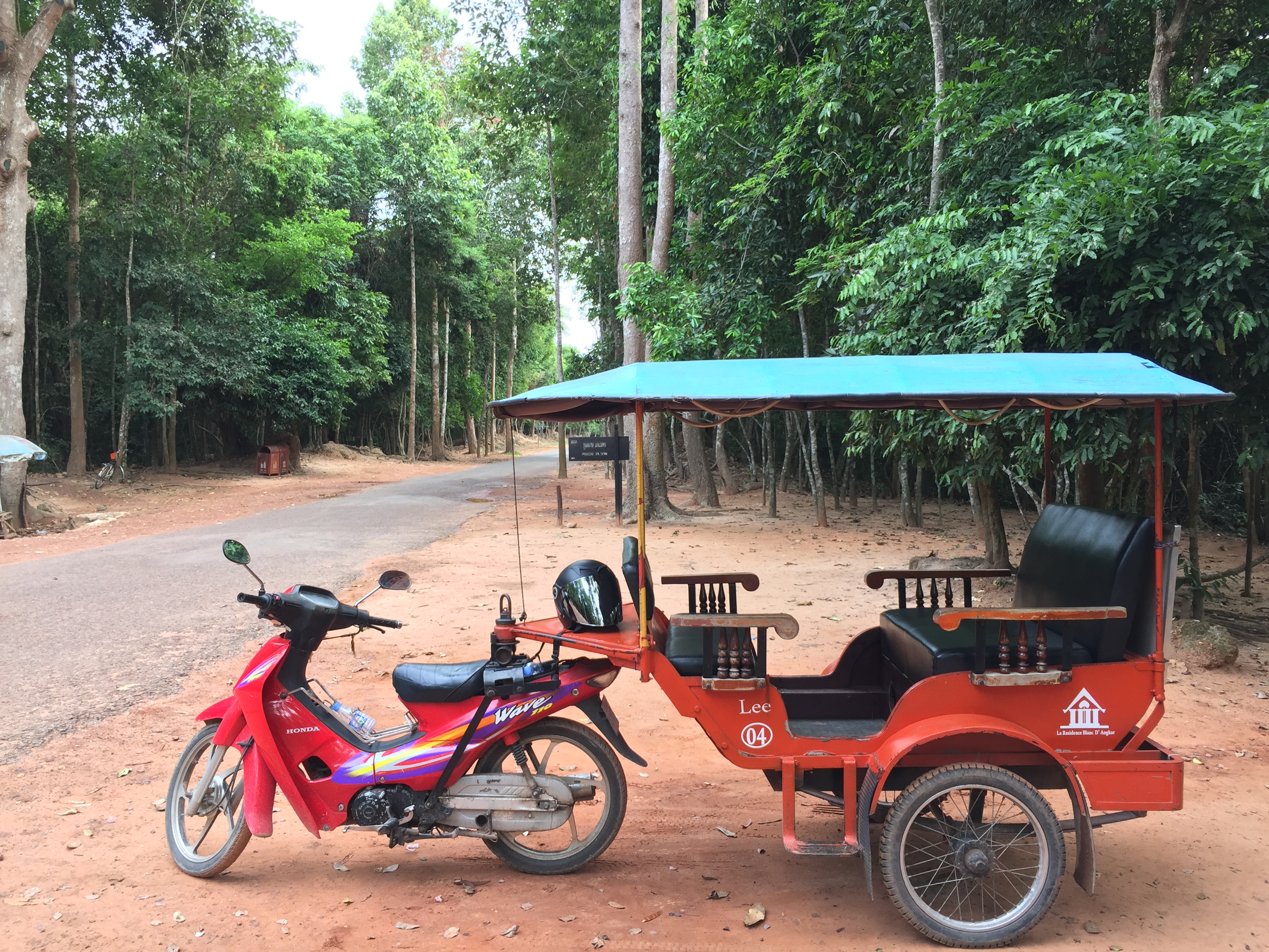 Why you need best Tuk-Tuk driver tour in Siem Reap? best lowest price, best service Guarantee. Best driver with good Speaking English, I have been a tuk tuk driver for many years in Angkor Archaeological Park and other tourism sites around Angkor. I know the most interesting and beautiful places in the greater Siem Reap area. I will help you find the best spots for taking memorable photos. I always offer our best service on your trip of a lifetime. I work honestly and punctually at all times. My services have been prepared with the needs of all travelers in mind. Please try My service - I guarantee that you will see the real Cambodia. I would like to hear from you with any suggestions or recommendations. I am available to attend to your sightseeing and activity requirements. Please feel free contact us here for more informations!